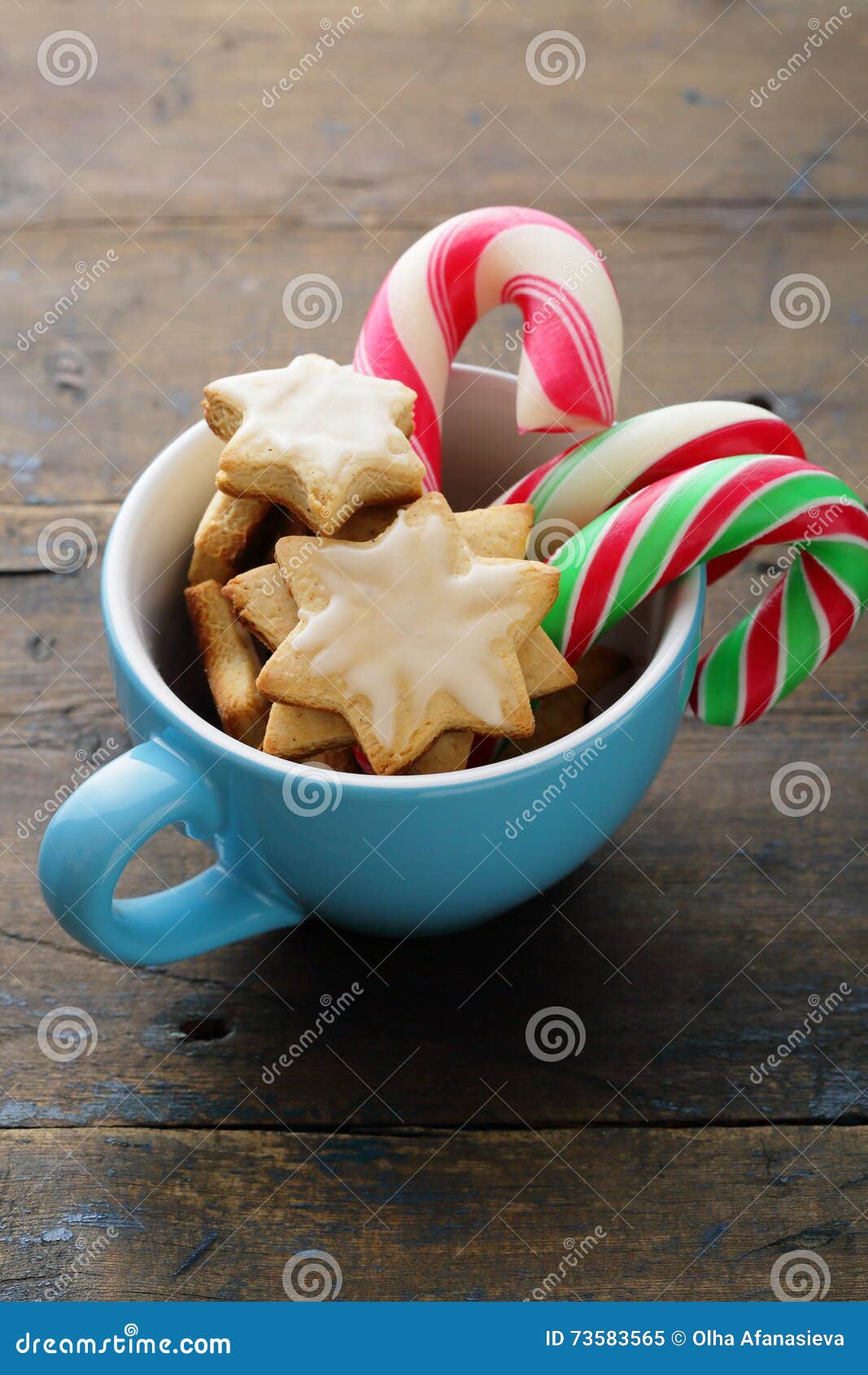 Christmas Cookies and Candy Stock Image - Image of space, shape: 73583565