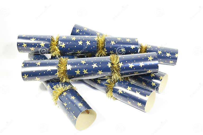 Christmas crackers stock image. Image of food, bunch, present 1438973
