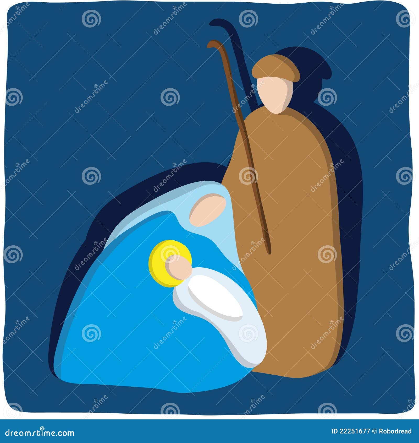 Christmas crib stock vector. Illustration of december 22251677