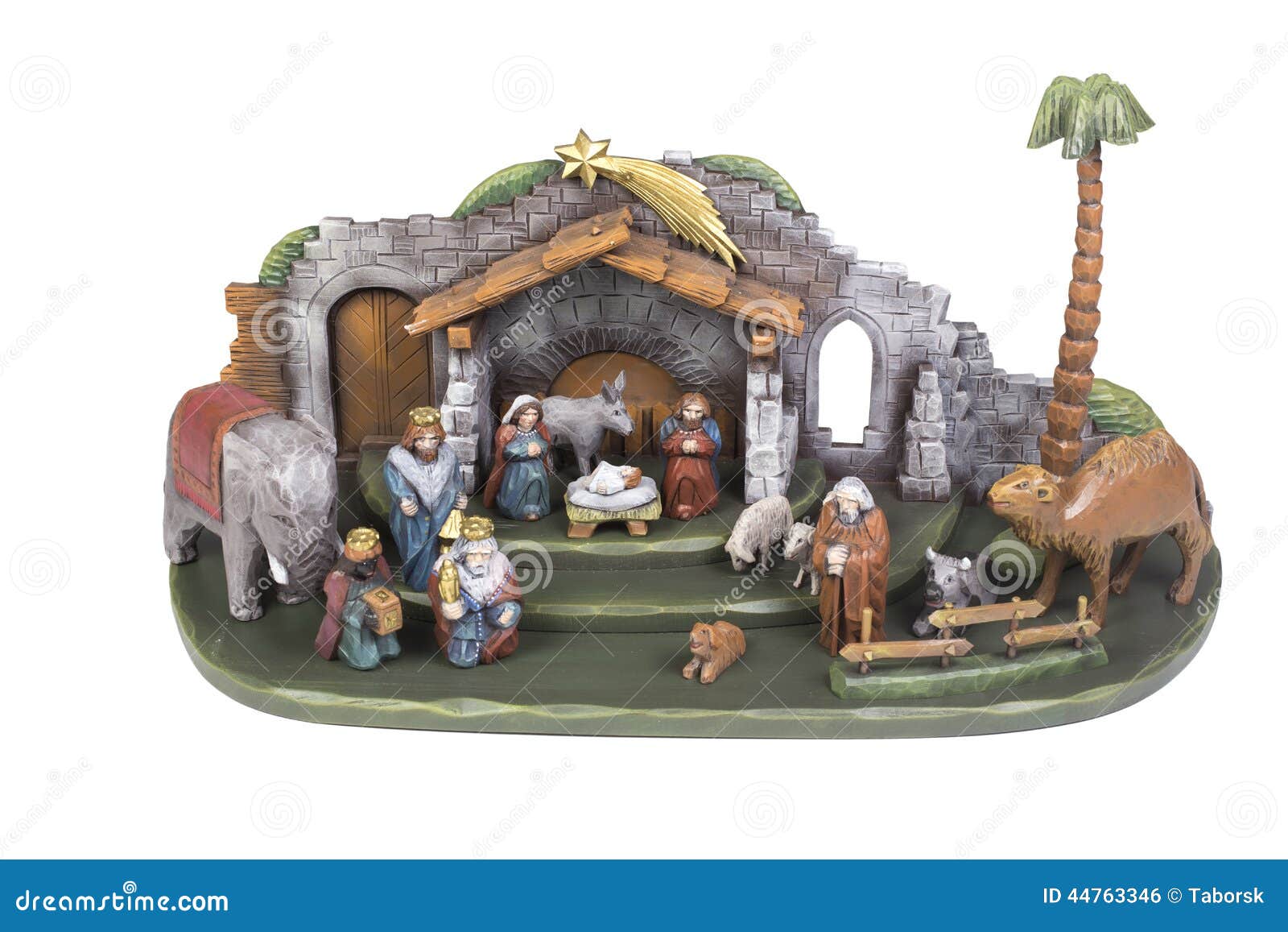 Christmas crib stock photo. Image of holiday, heralding 44763346