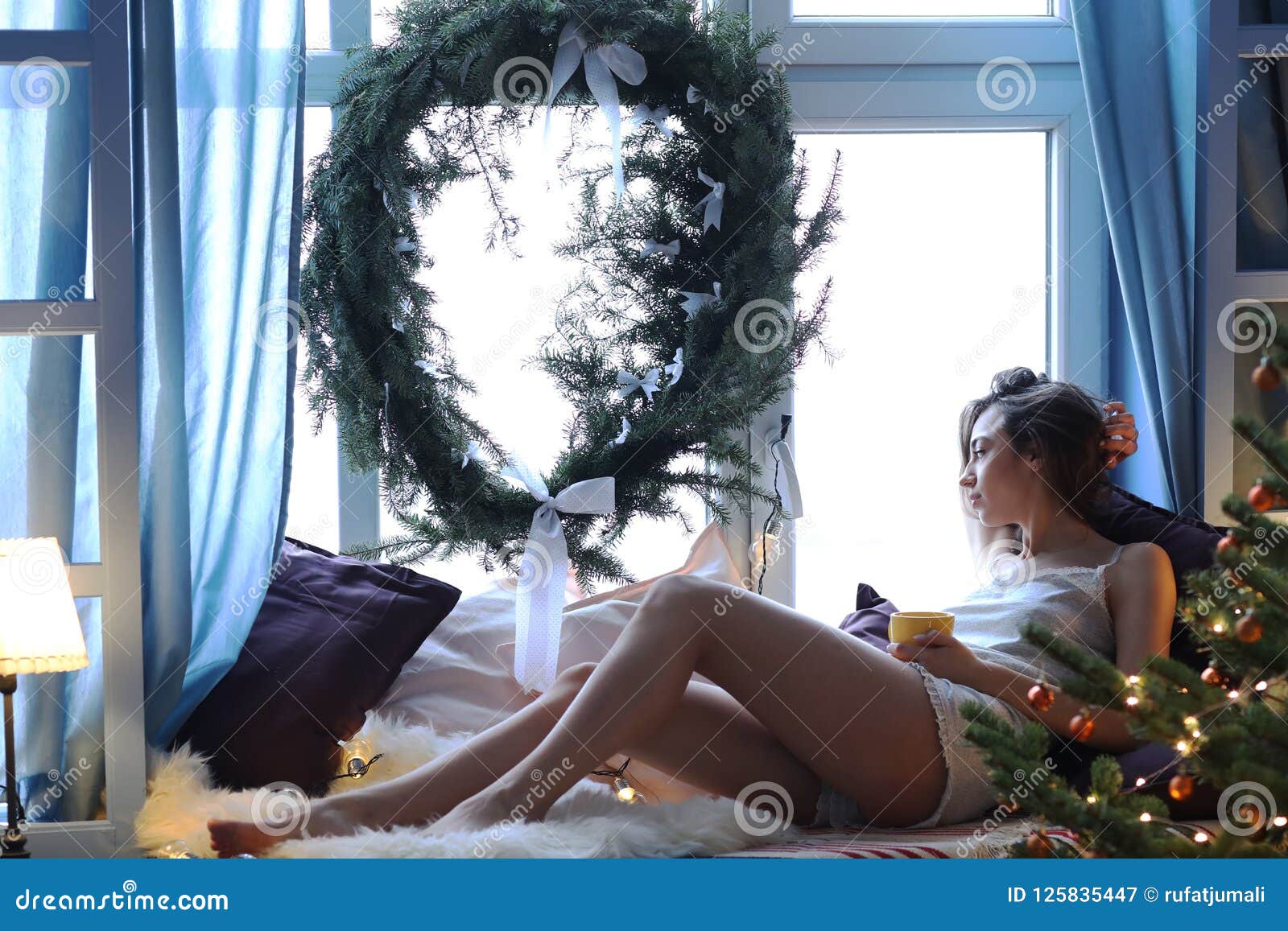 Christmas Day Stock Image Image Of Daylight Morning 125835447