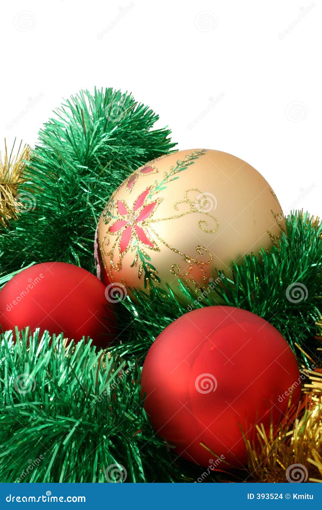 Christmas decoration stock photo. Image of details, glass  393524