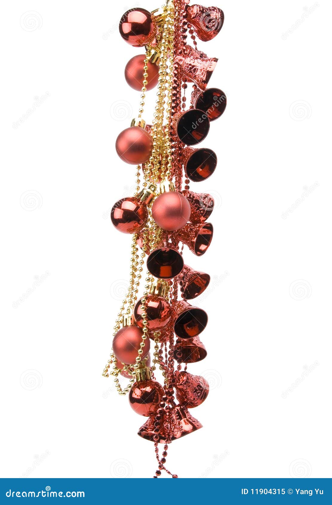 Christmas Decoration Balls And Bells Stock Image Image of decoration
