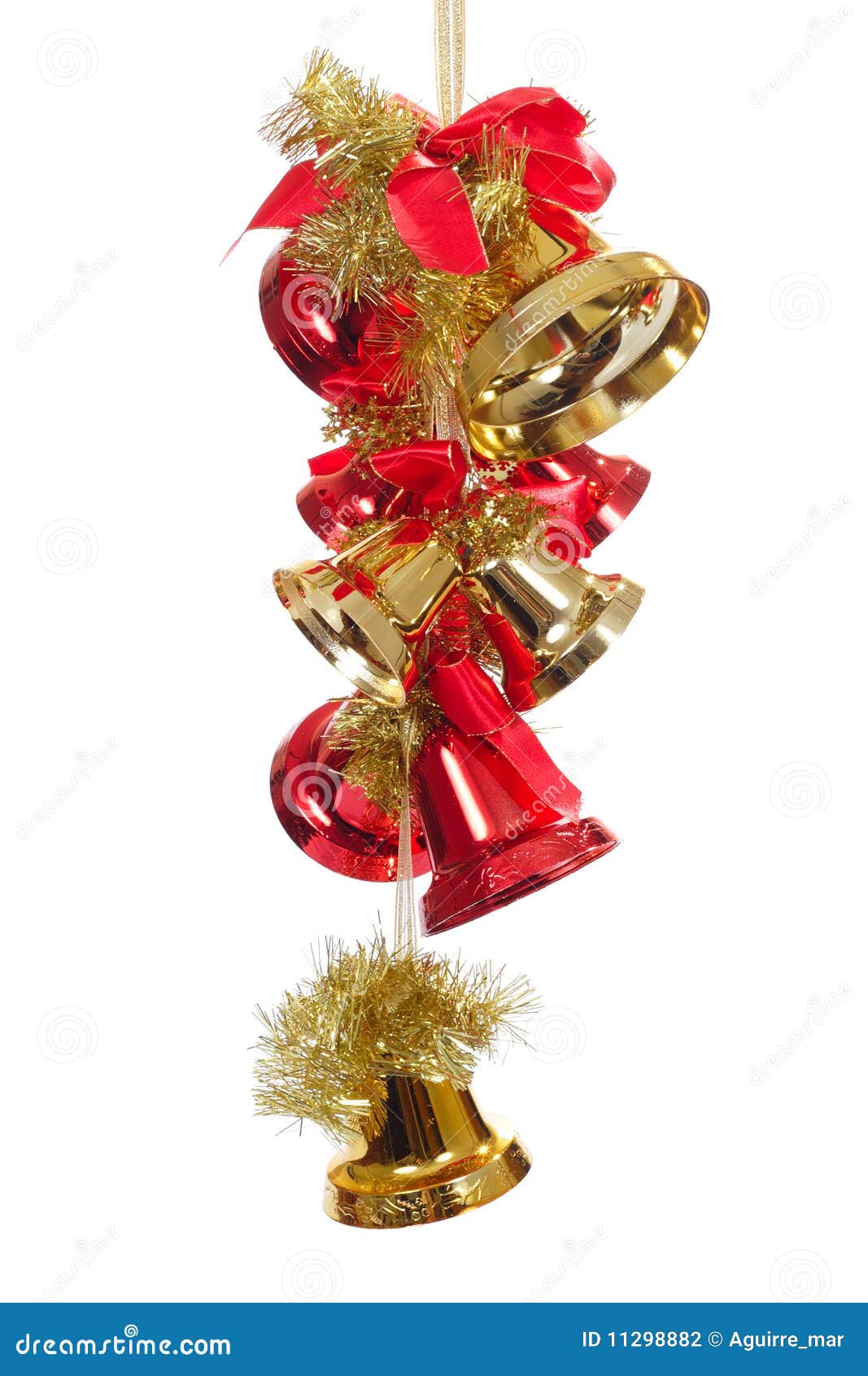 Christmas Decoration Bell Stock Photo Image of seasonal, holiday