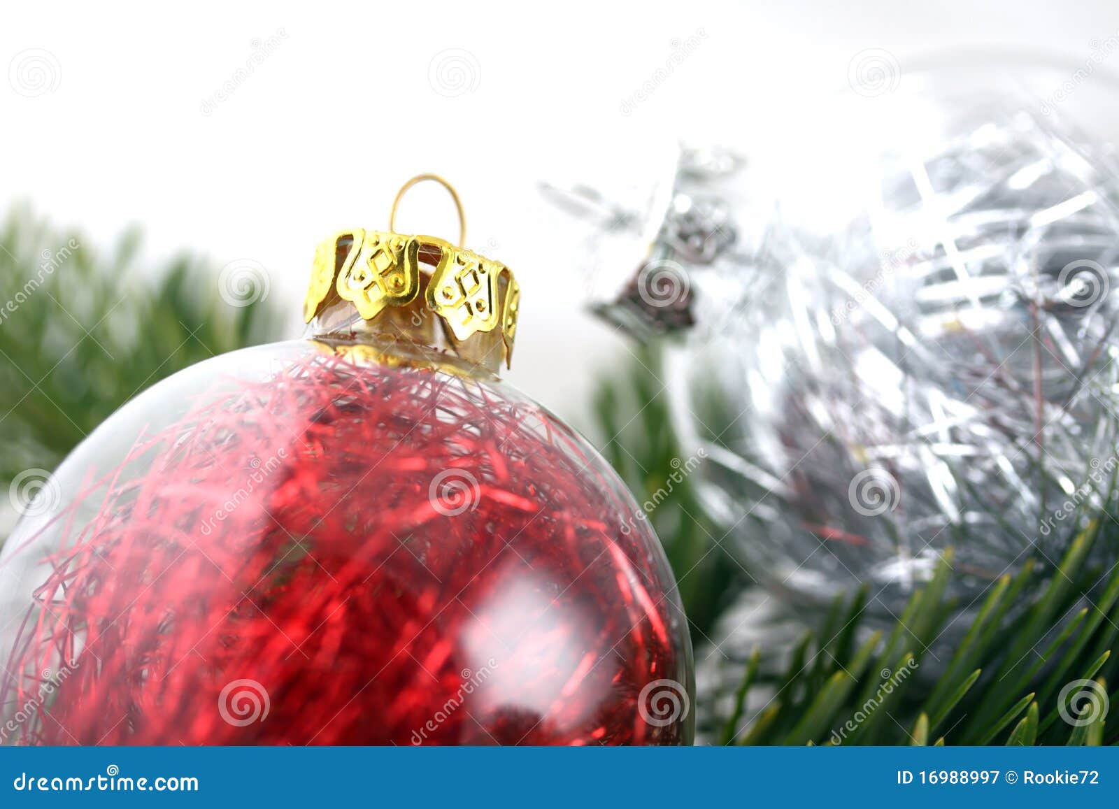 Christmas Decoration Bubbles Stock Image Image of traditional, winter