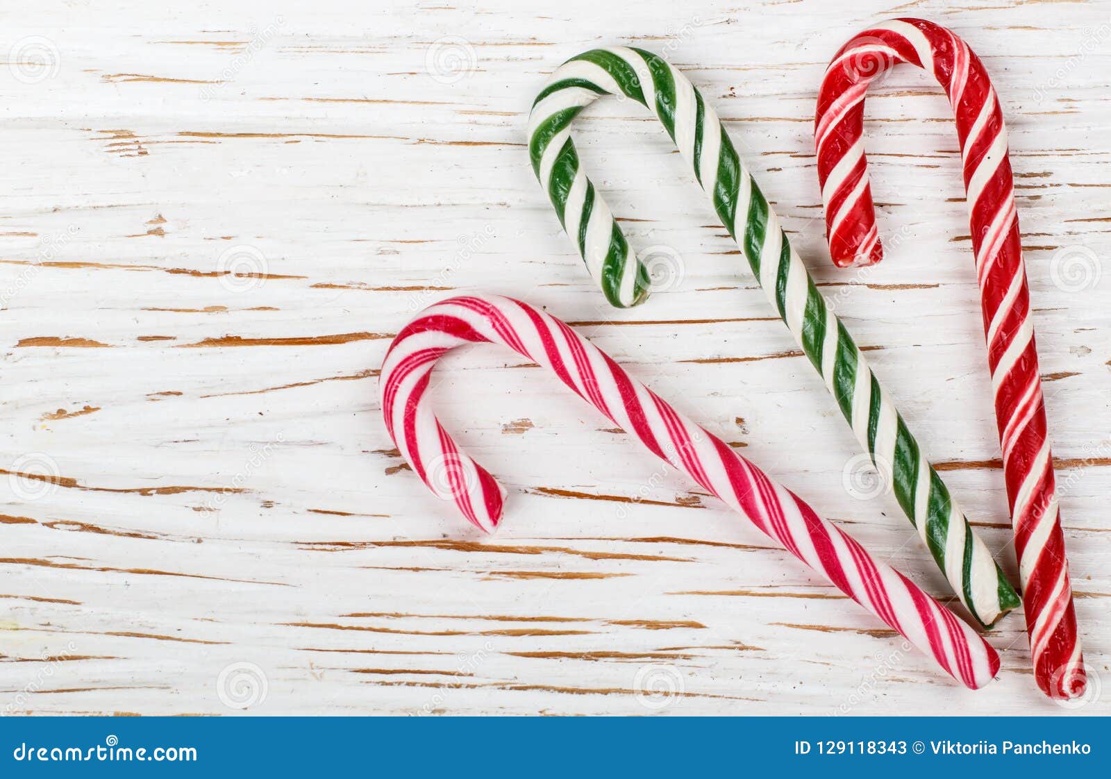 Christmas Decoration Colorful Candy Canes Stock Image Image Of