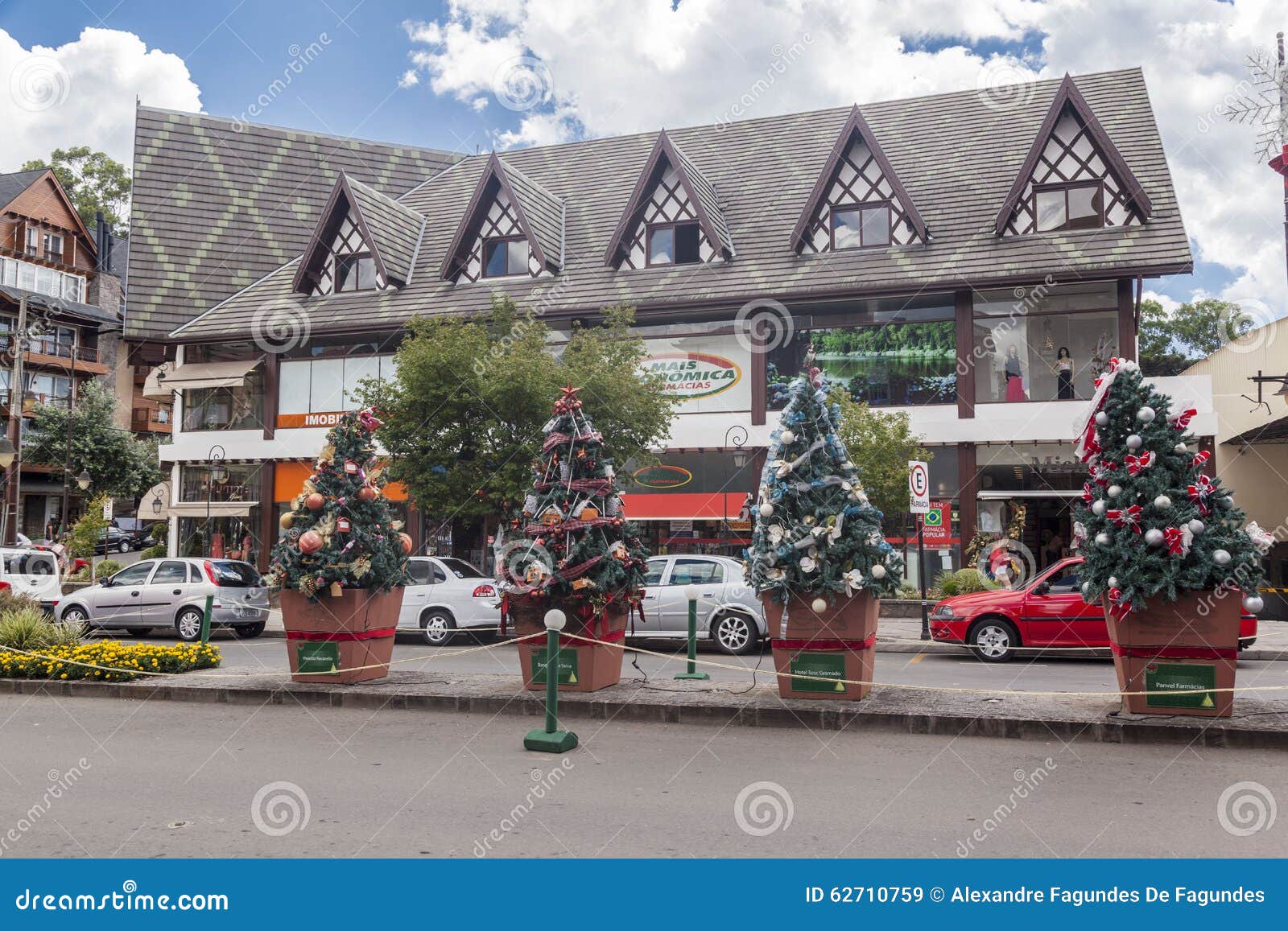 Christmas Decoration Gramado Brazil Editorial Stock Image - Image ...