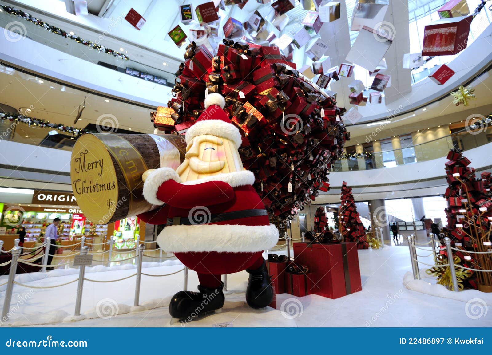 Christmas  Decoration  In Hong  Kong  Editorial Photography 