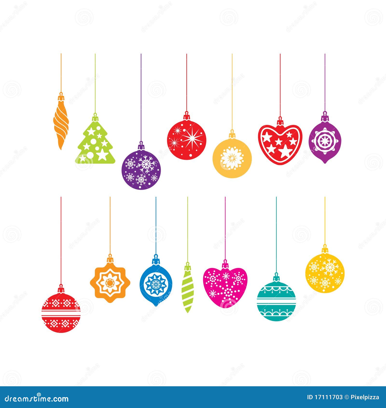 Christmas decoration icons stock vector. Image of Christmas decoration icons stock vector. Image of