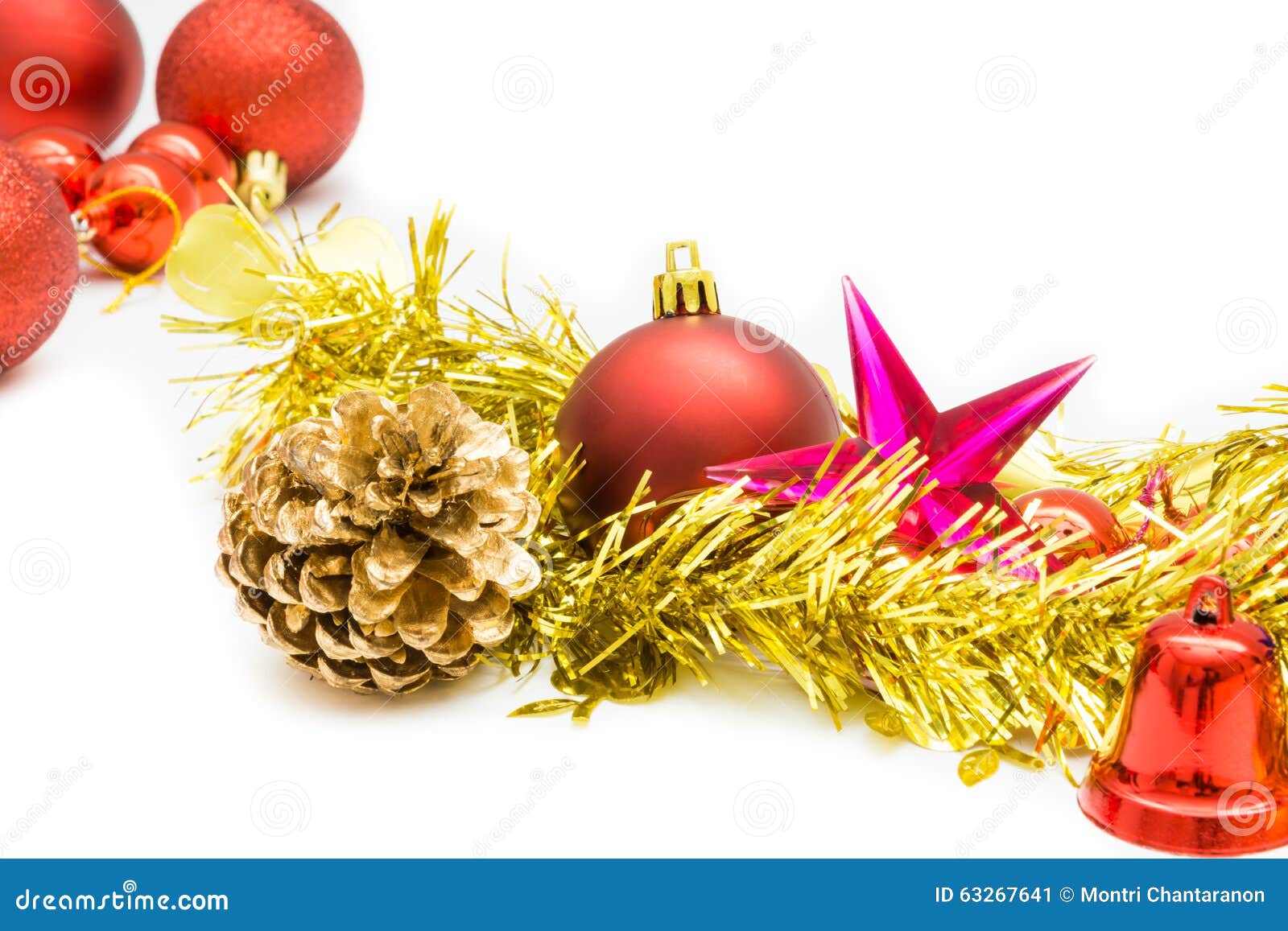 Christmas decoration stock image. Image of seasonal, season - 63267641