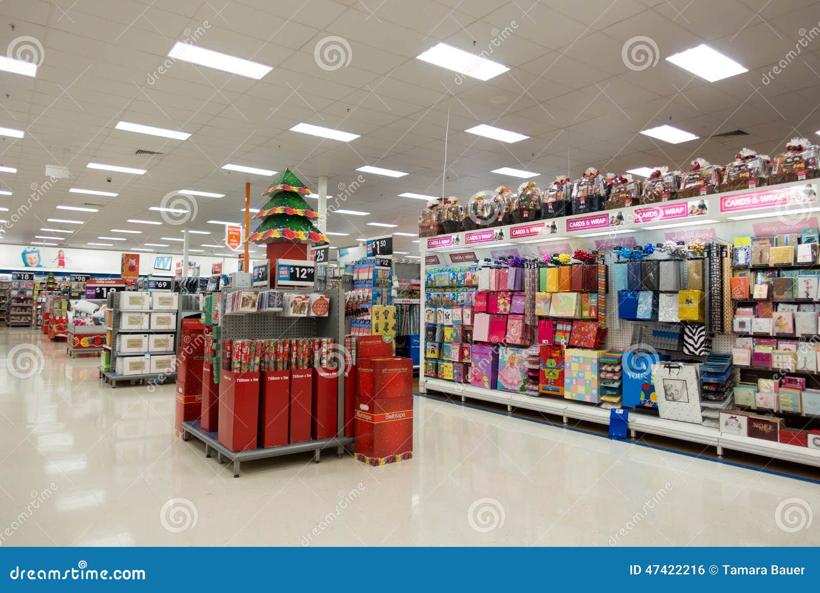 Christmas Decorations, Big W Superstore Editorial Photo - Image of ...