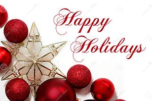 Happy Holidays Stock Photography CartoonDealer 82662212