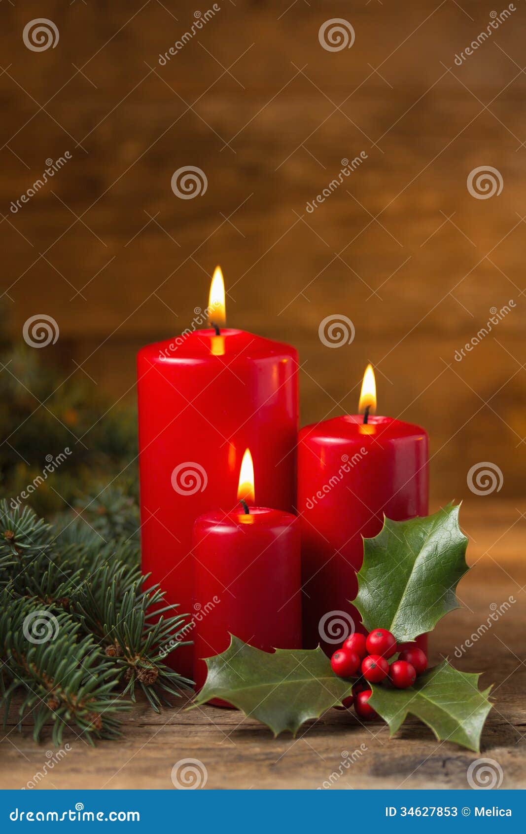 Christmas Decorations stock image. Image of dark, card - 34627853