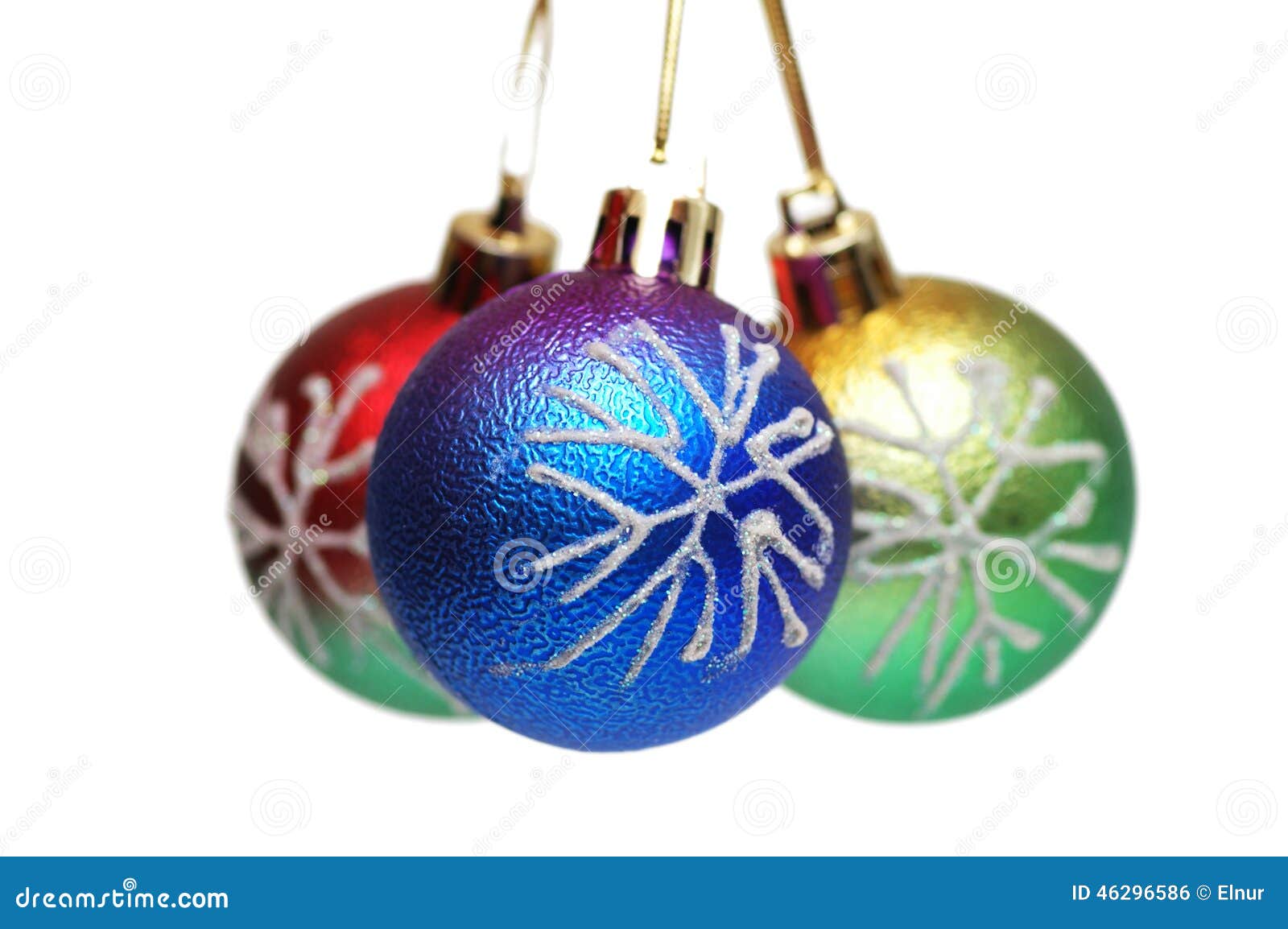 Christmas Decorations in Festive Holiday Stock Photo - Image of bauble ...