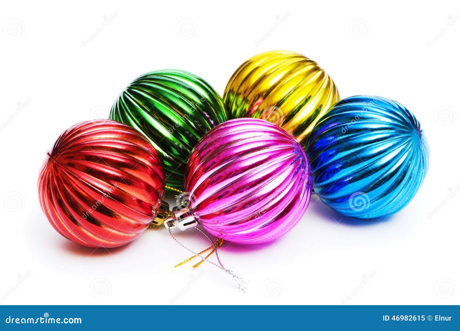 Christmas Decorations in Festive Stock Image - Image of message ...