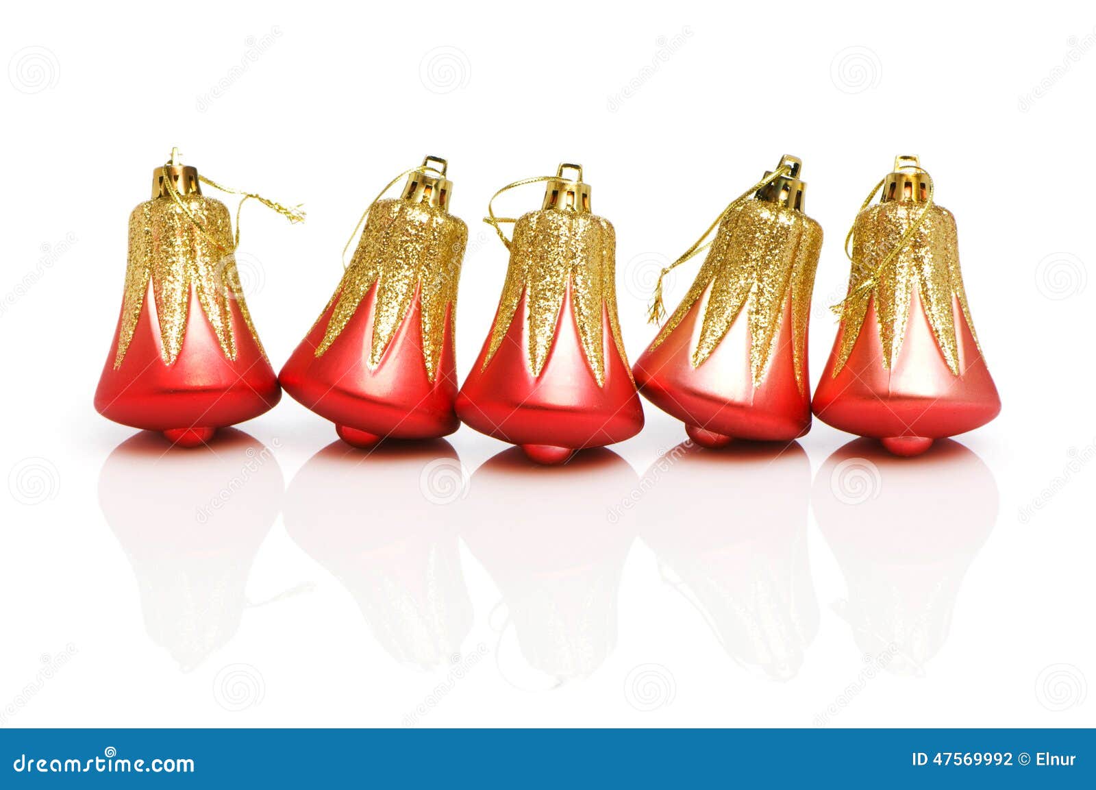 Christmas Decorations in Festive Stock Photo - Image of celebration ...