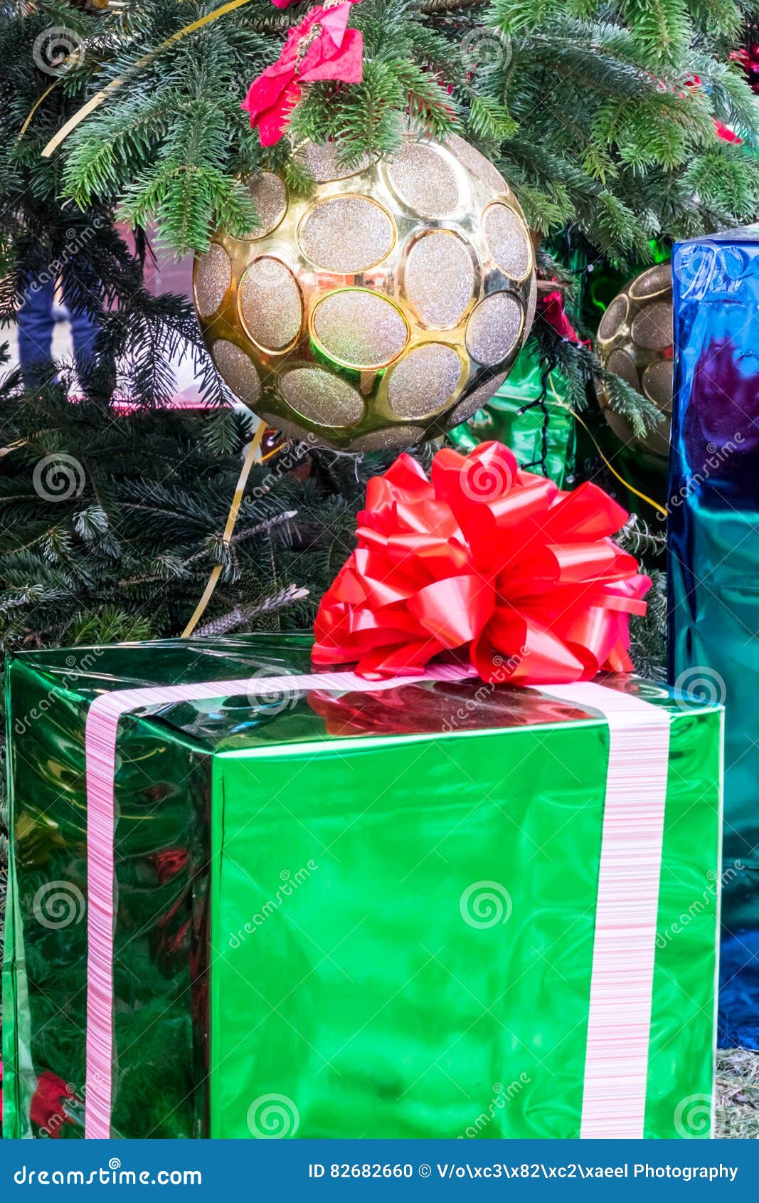 Christmas decorations stock photo. Image of seasonal - 82682660
