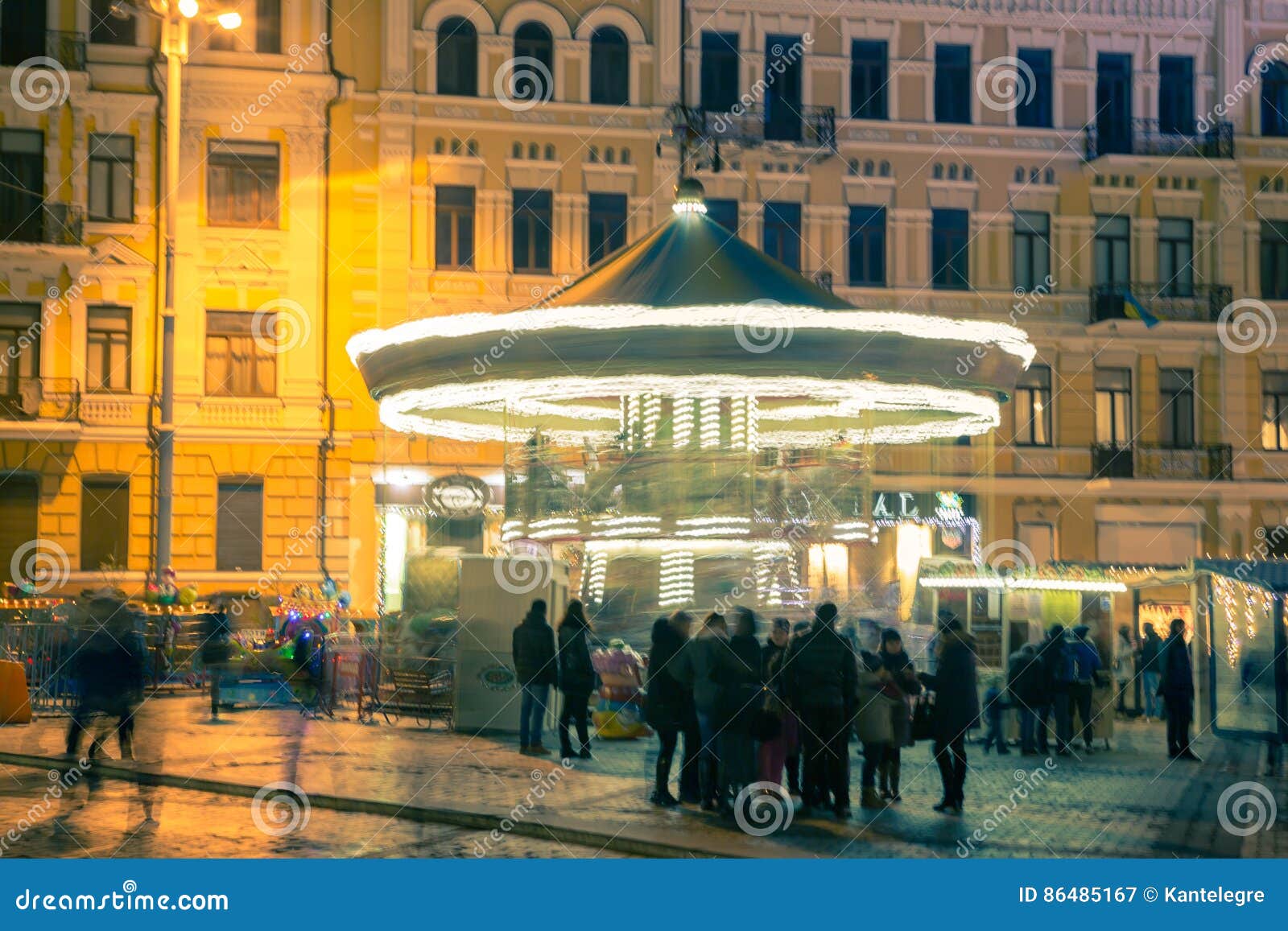 Christmas Decorations in Kiev, Ukraine. Stock Image Image of christmas, cathedral 86485167