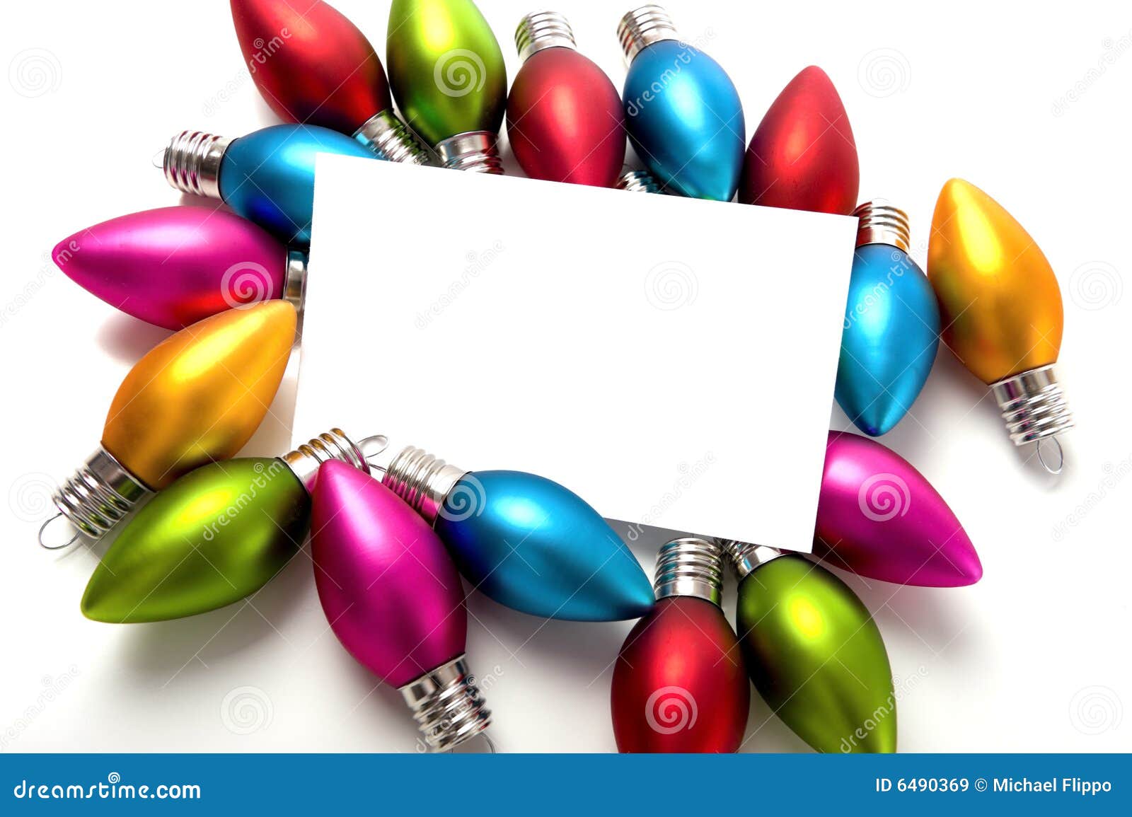 Christmas Decorations Notecard Stock Image Image of white, holiday