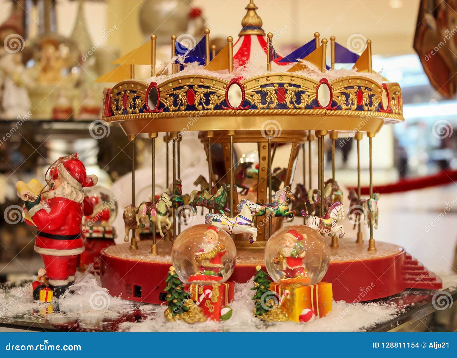 Unique carousel christmas decoration ideas for your holiday decor