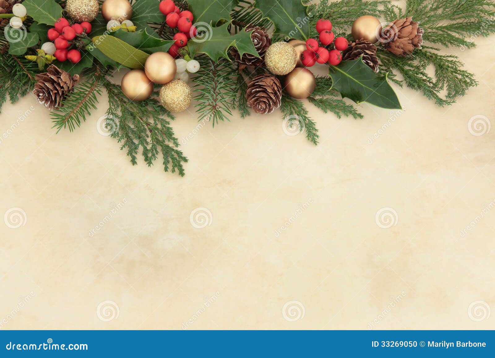 Traditional Christmas Border Stock Photo by ©marilyna 120757932