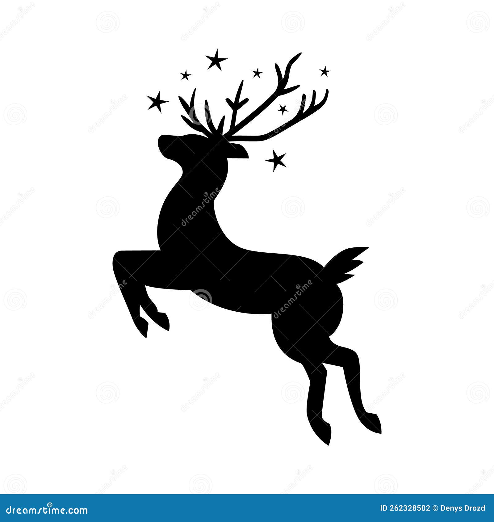 Furious Deer Logo - Gaming Visuals