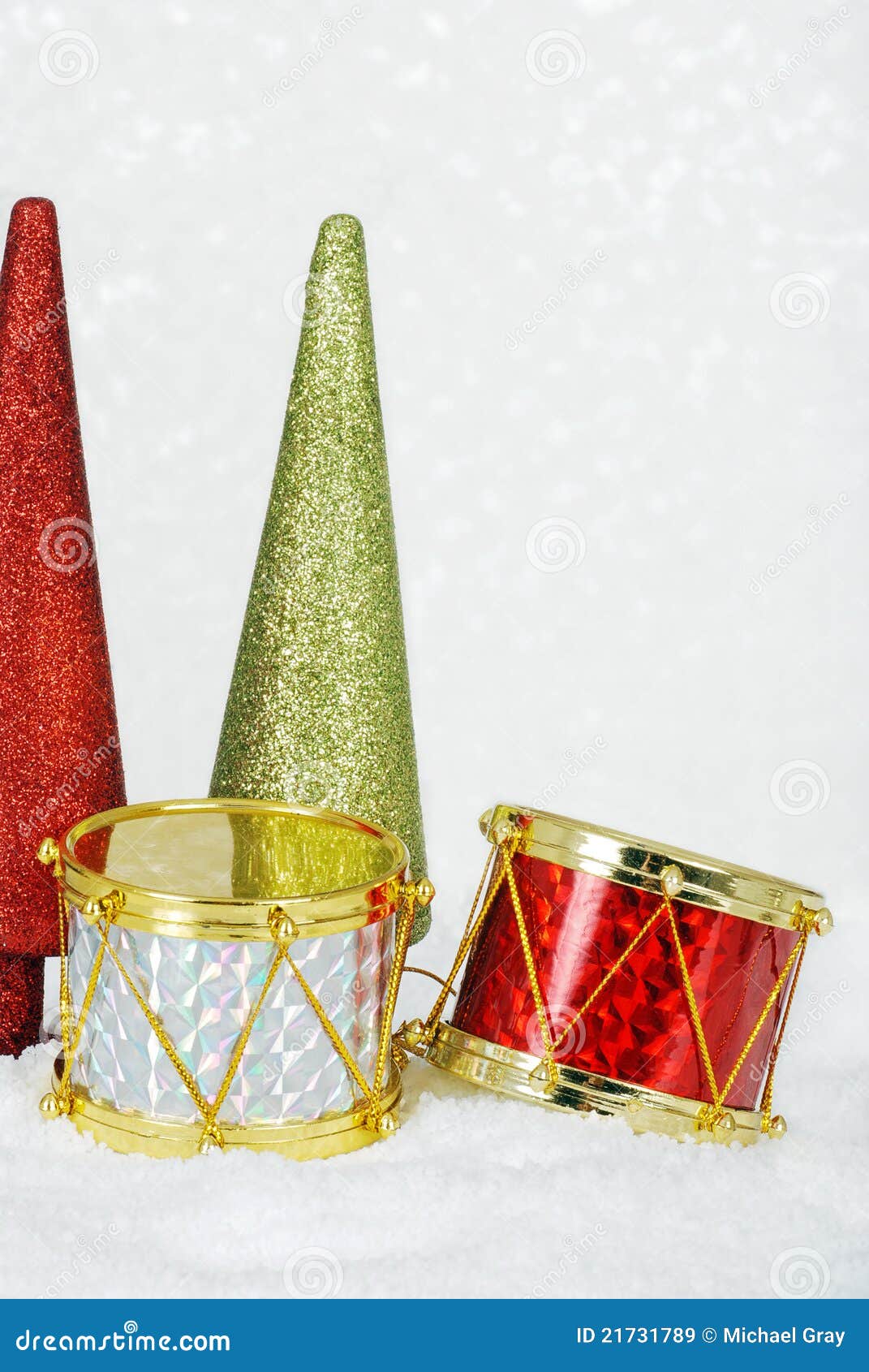 Christmas drums stock image. Image of instrument, individual 21731789