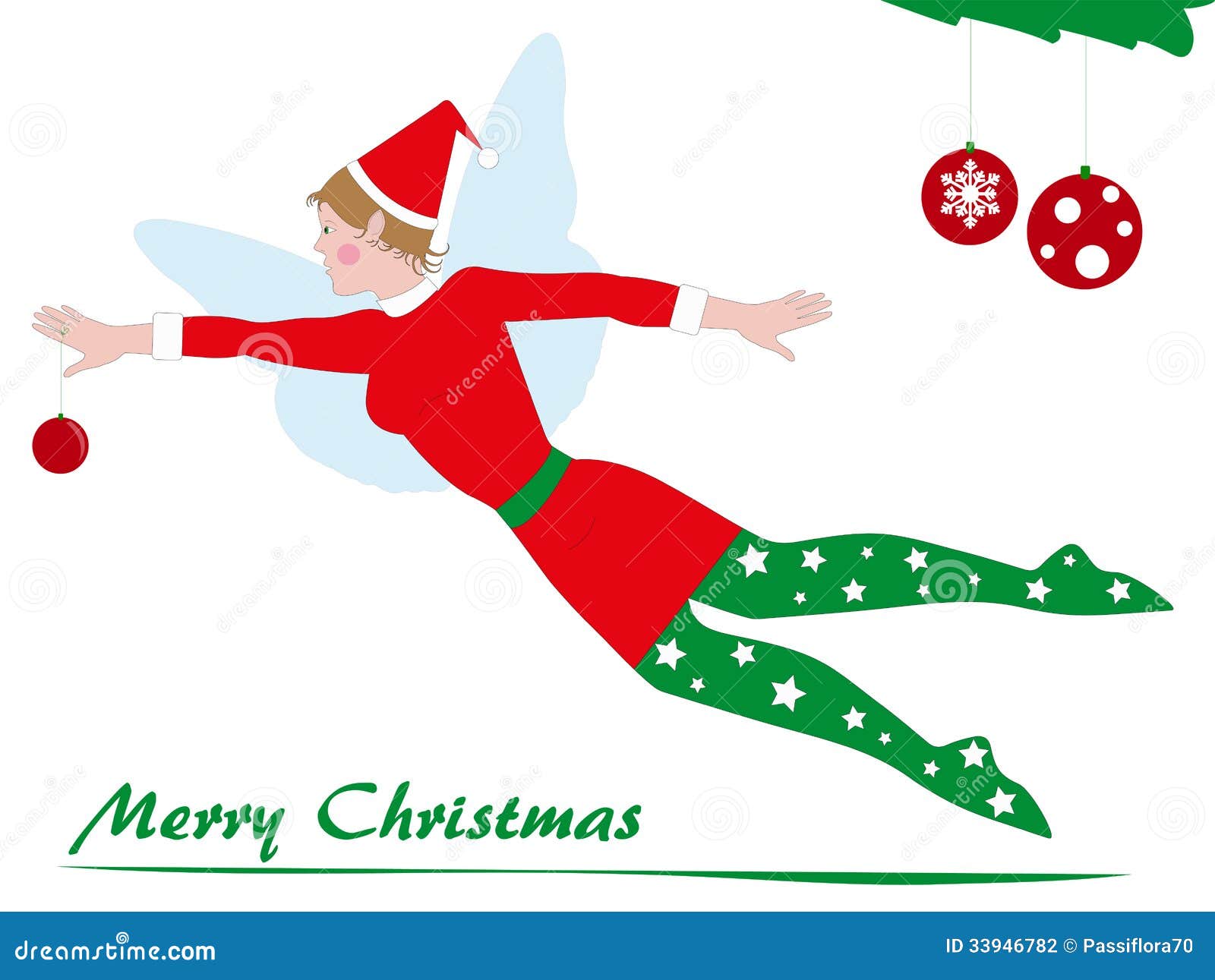 Christmas elf stock vector. Illustration of surprise 33946782