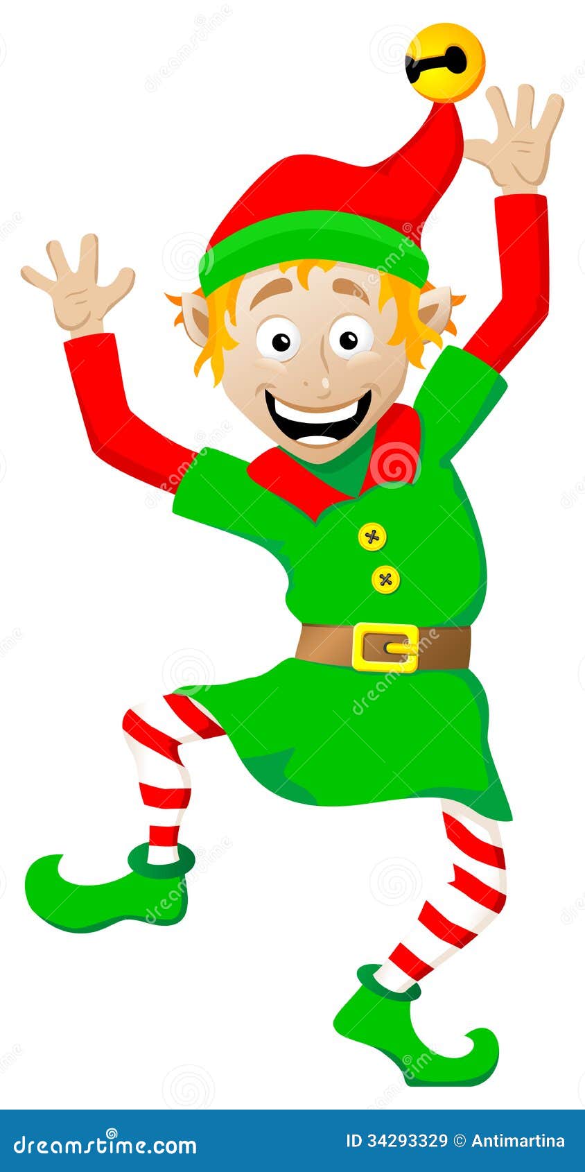 happy elf clipart - photo #34