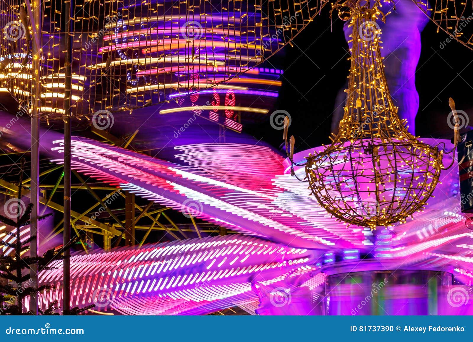 Christmas Fair in Hyde Park in 2016 Stock Photo Image of english