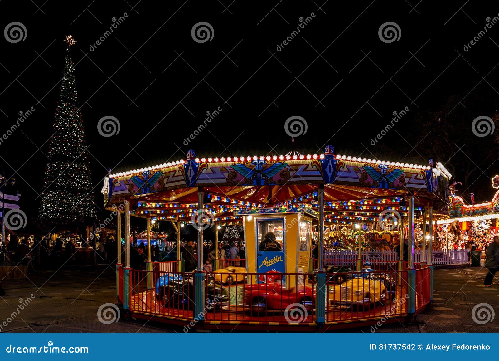 Christmas Fair in Hyde Park in 2016 Editorial Photography Image of