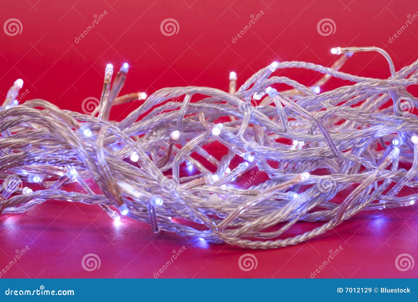 Christmas fairy lights stock image. Image of bundle, christmas 7012129