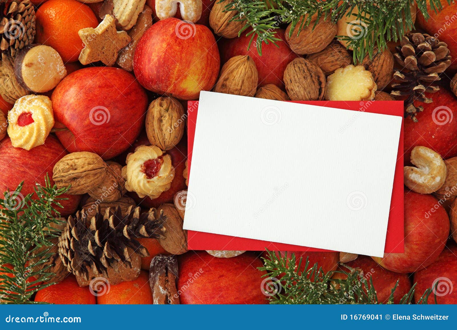 Christmas food background stock image. Image of horizontal - 16769041