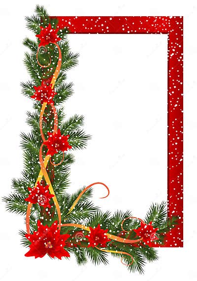 Christmas Frame, Cdr Vector Stock Vector - Illustration of celebration ...