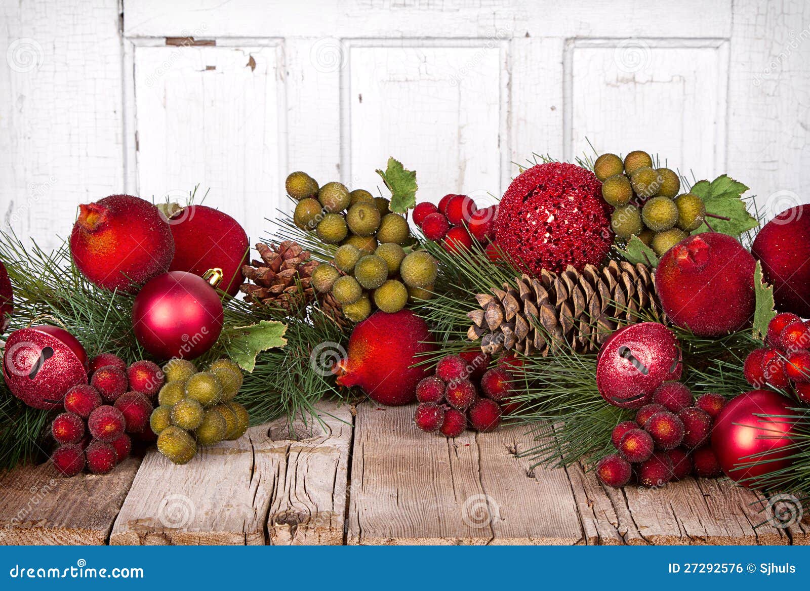 Christmas Fruit On A Wooden Background Royalty Free Stock Image - Image ...