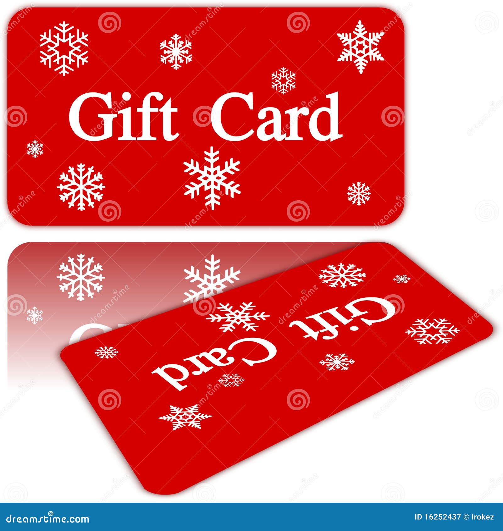 Christmas Gift Card Royalty Free Stock Photography Image