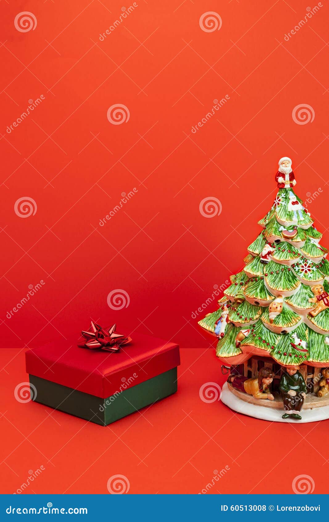 Christmas gift and tree stock photo. Image of object - 60513008