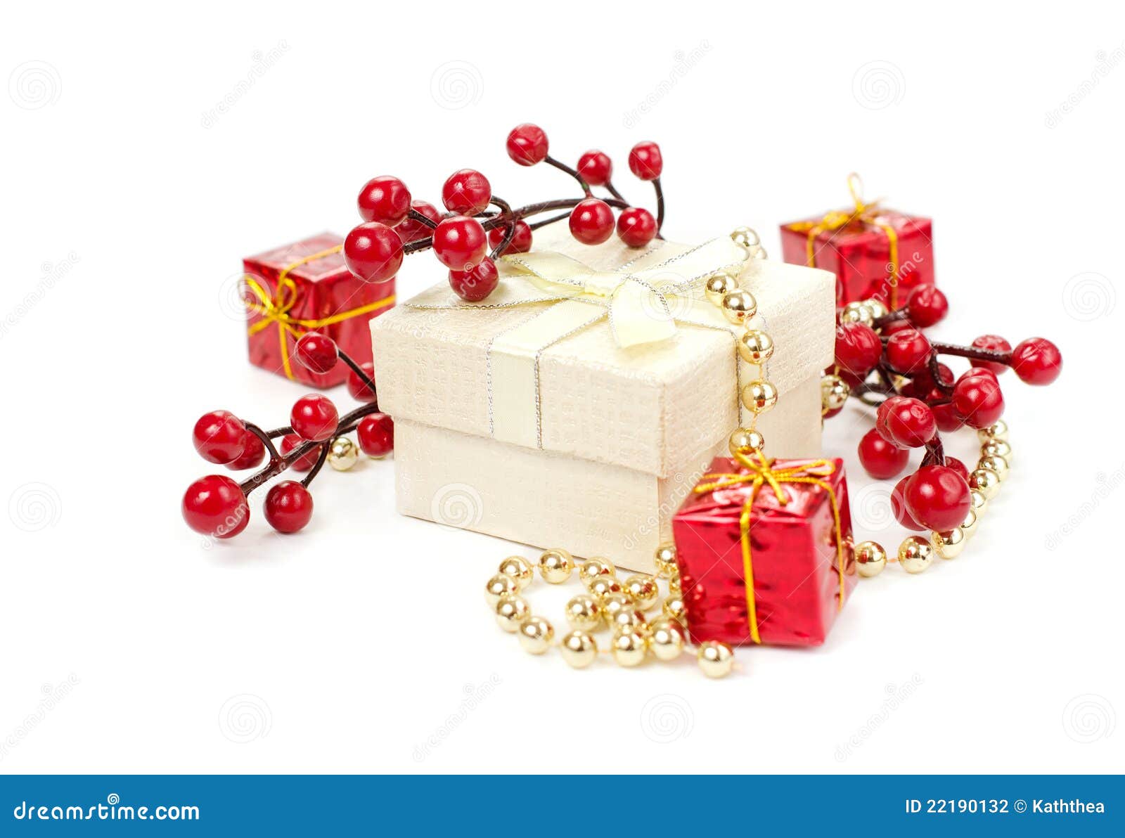 Christmas Gifts And Decorations Stock Photo Image of copy, year 22190132