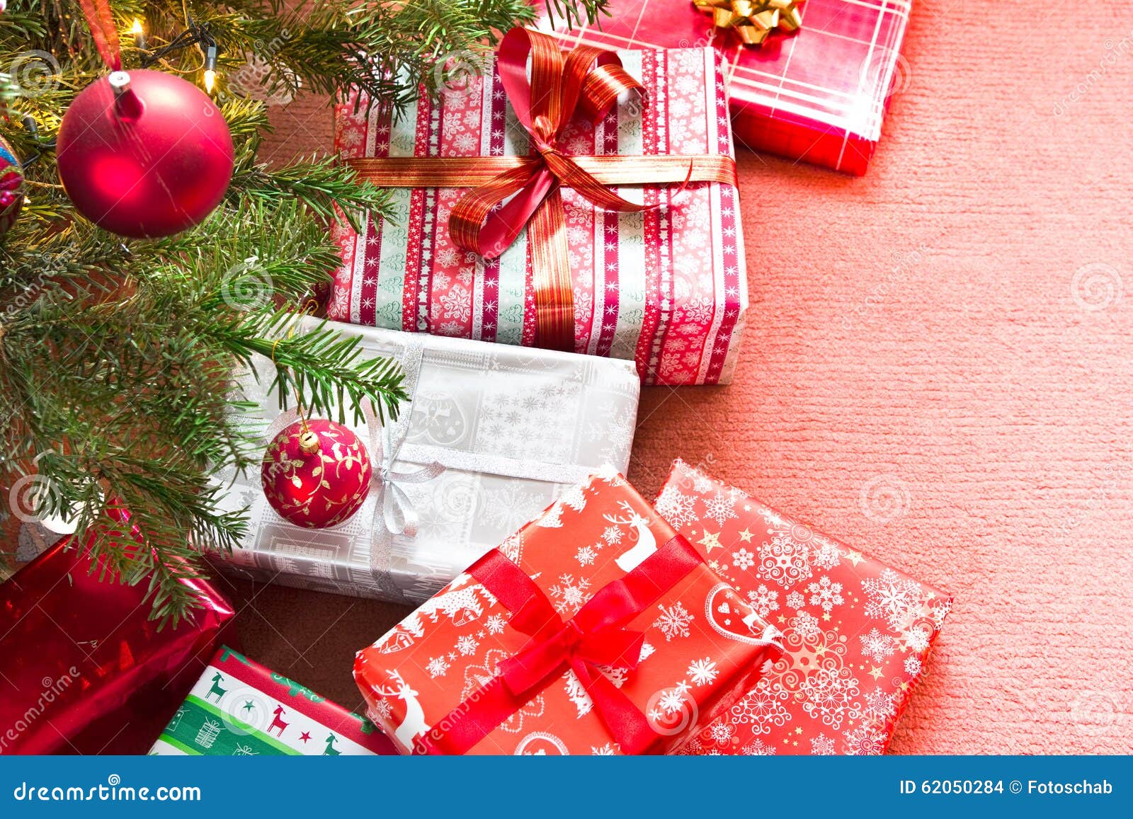 Christmas gifts stock photo. Image of horizontal, floor - 62050284