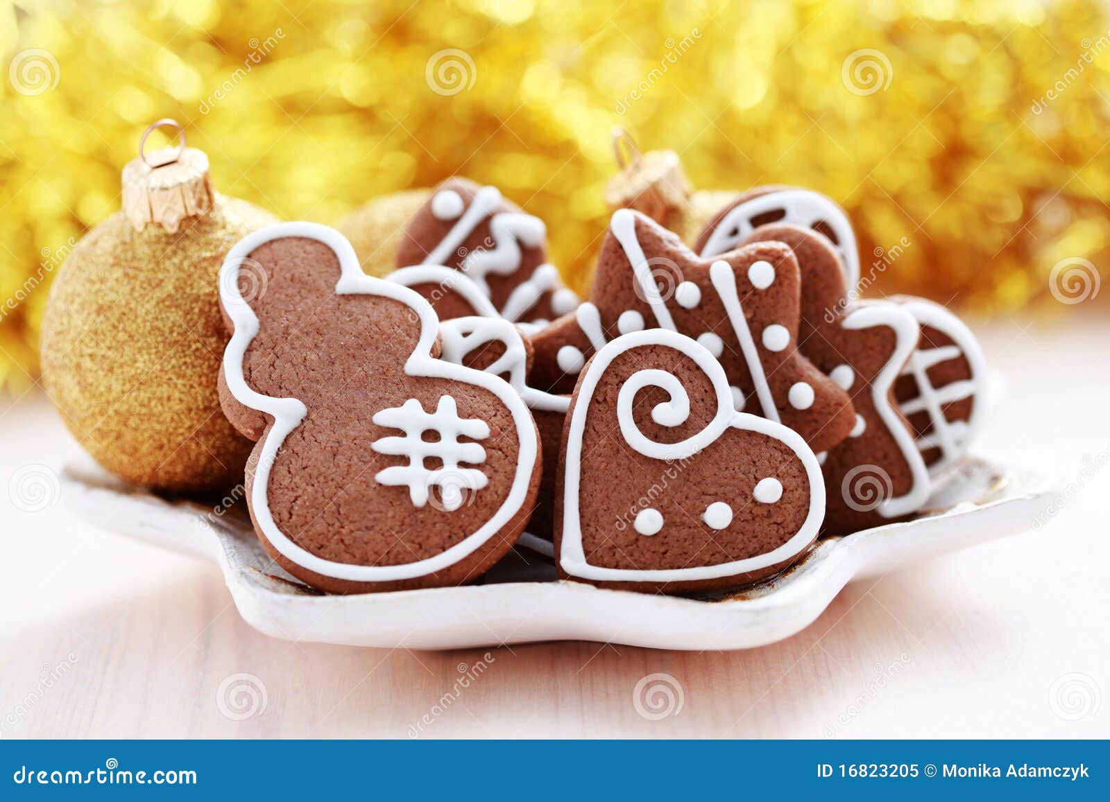 Christmas gingerbreads stock image. Image of food, homemade - 16823205