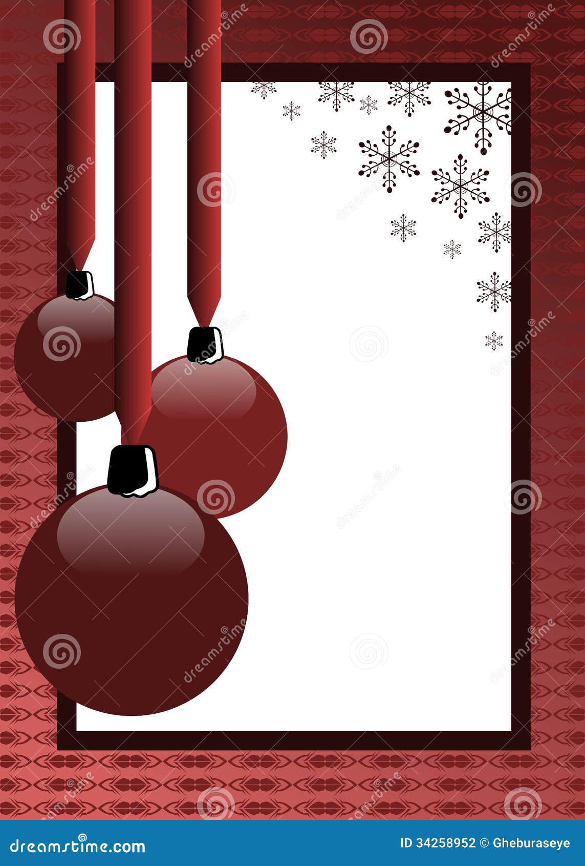 Christmas Greeting Card Stock Photography - Image: 34258952