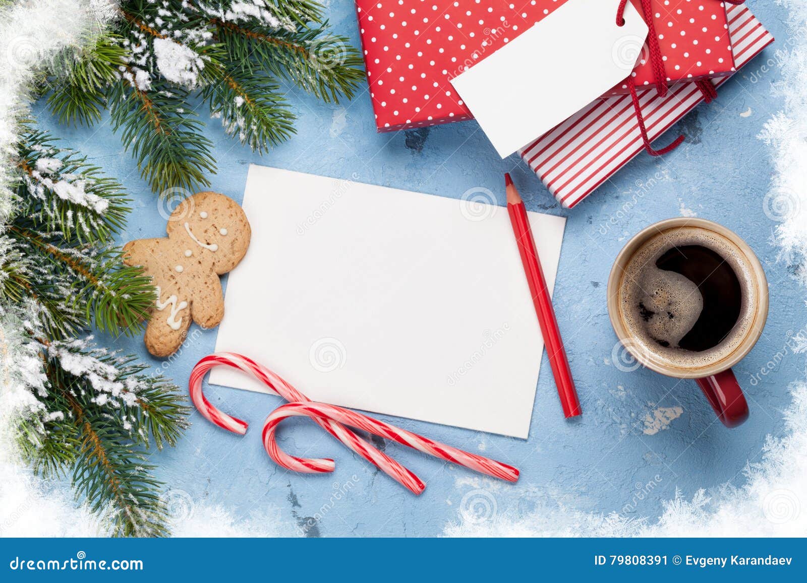 Christmas Greeting Card and Gift Boxes Stock Image Image of gift