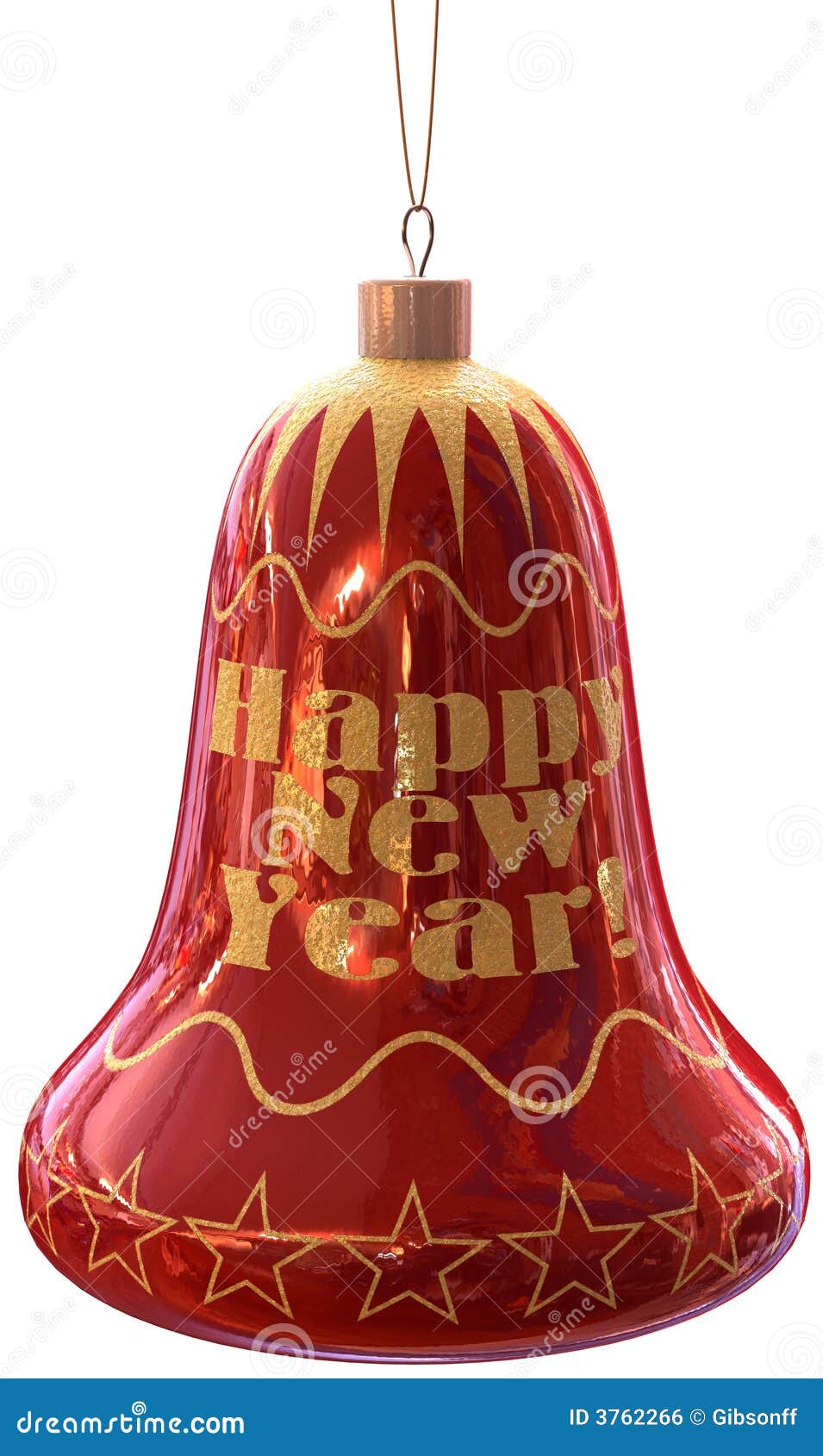 Christmas handbell stock illustration. Illustration of sphere 3762266