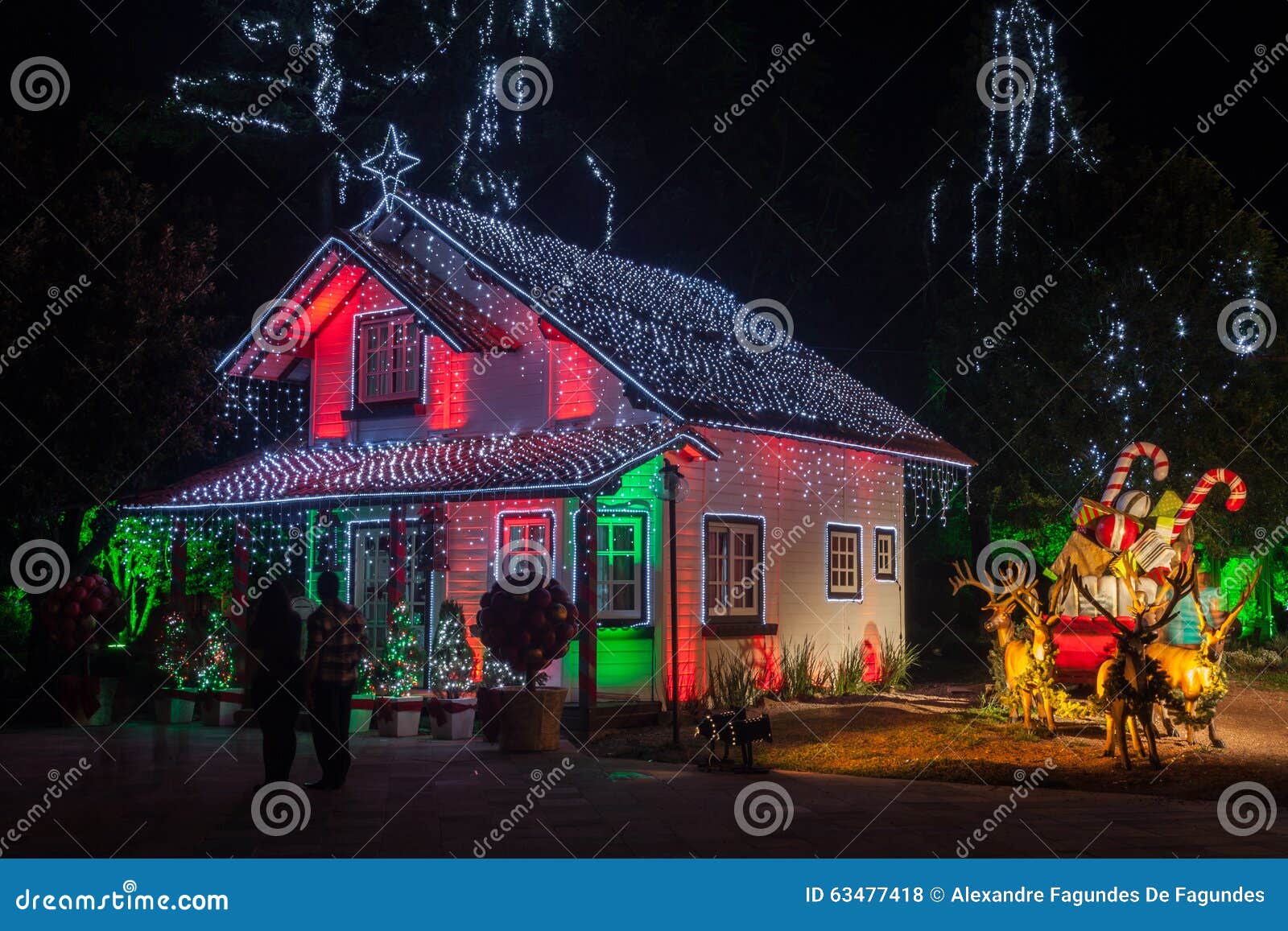 Christmas House Gramado Brazil Editorial Stock Photo - Image of ...
