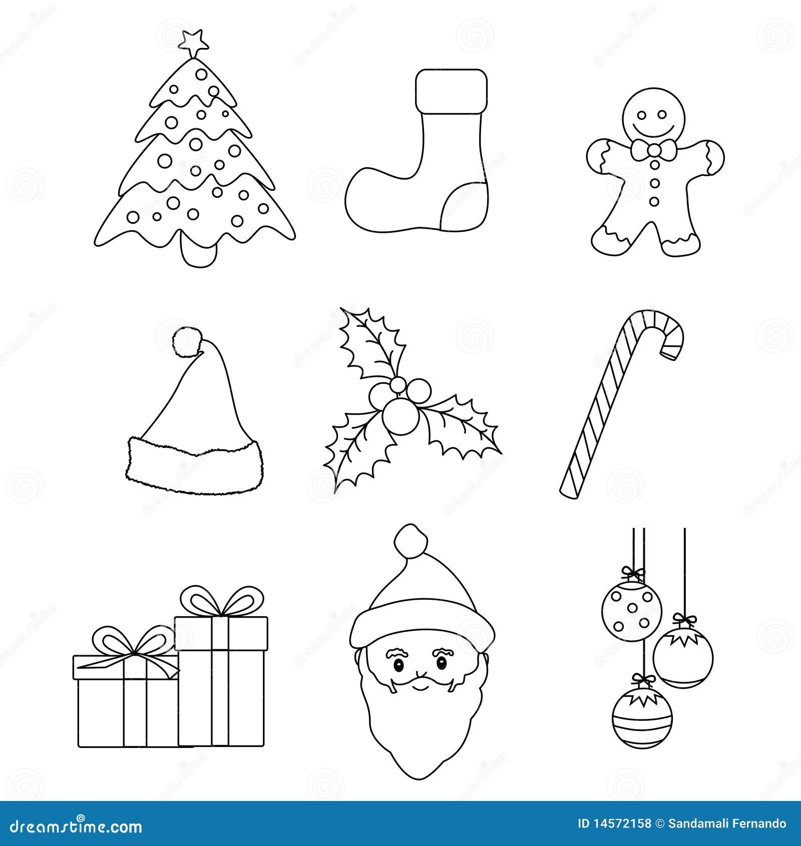 Christmas icons vector stock vector. Image of collection Christmas icons vector stock vector. Image of collection