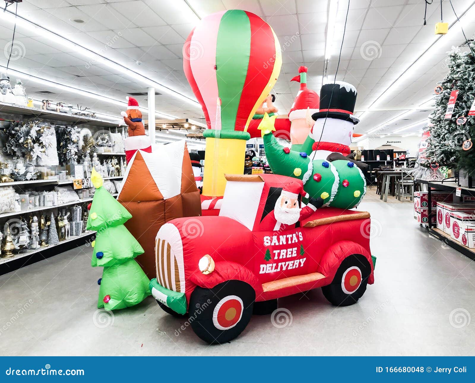 Christmas Inflatable Decorations for Sale at Big Lots Store in ...