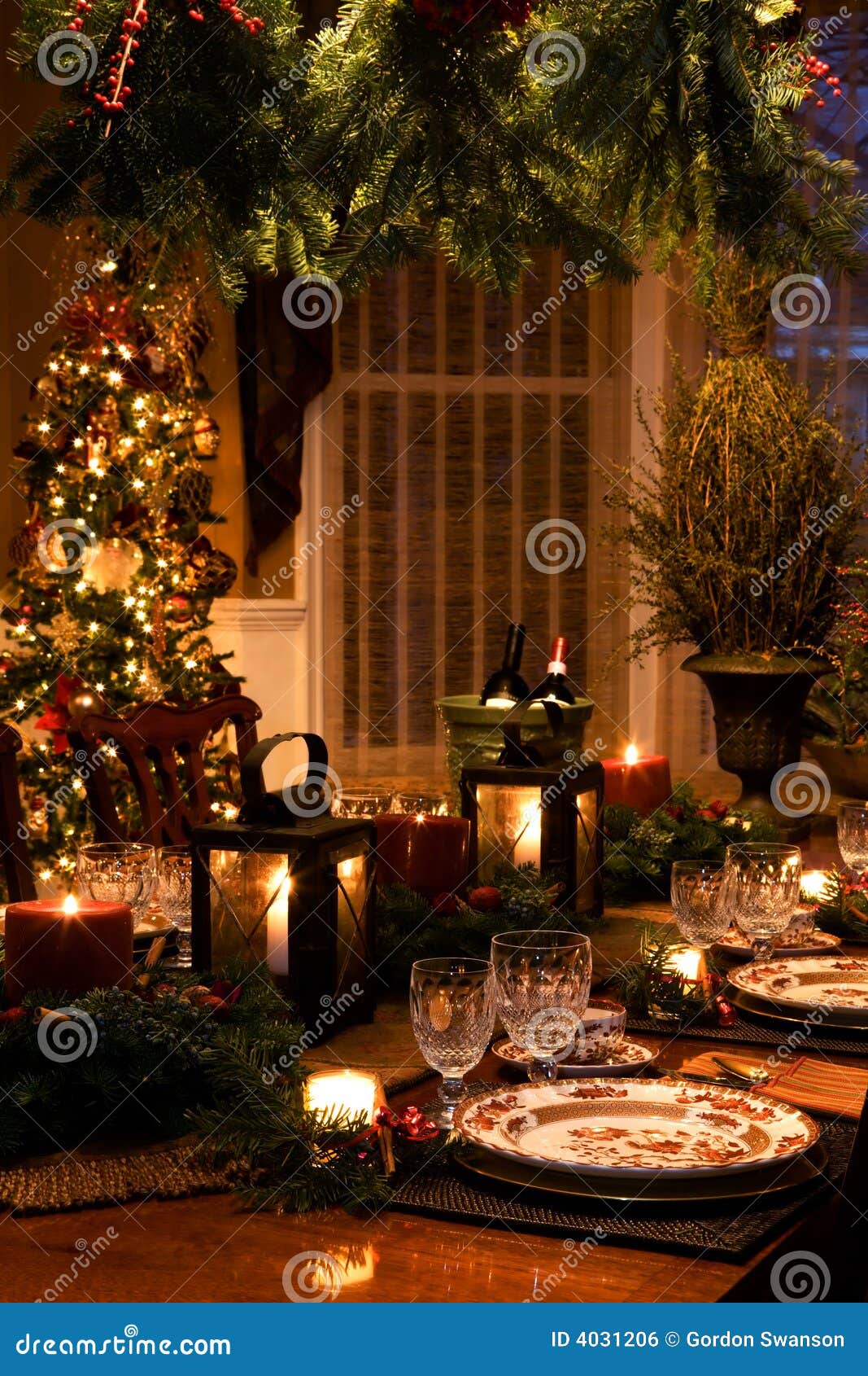 Christmas Interiors Royalty Free Stock Image - Image: 4031206