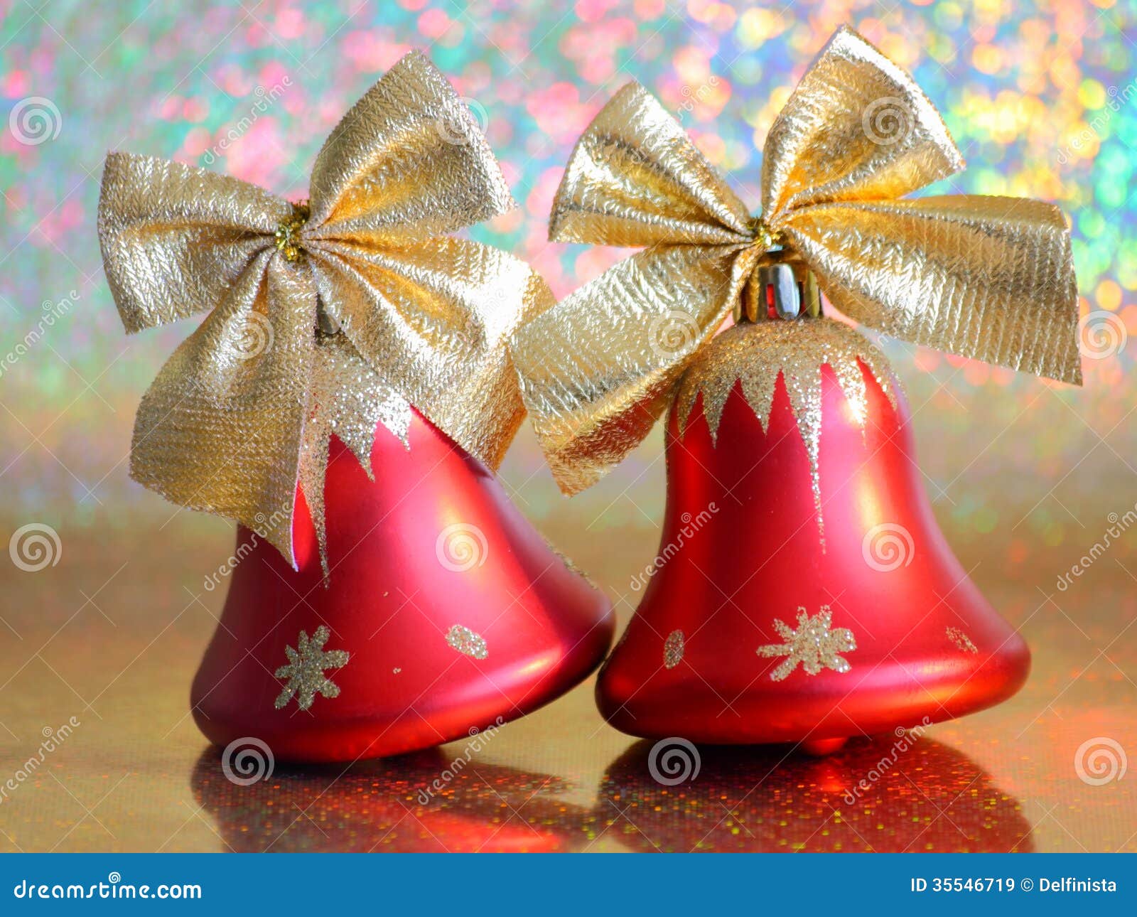 Christmas Jingle Bells Red - Stock Photo Stock Image - Image of ...