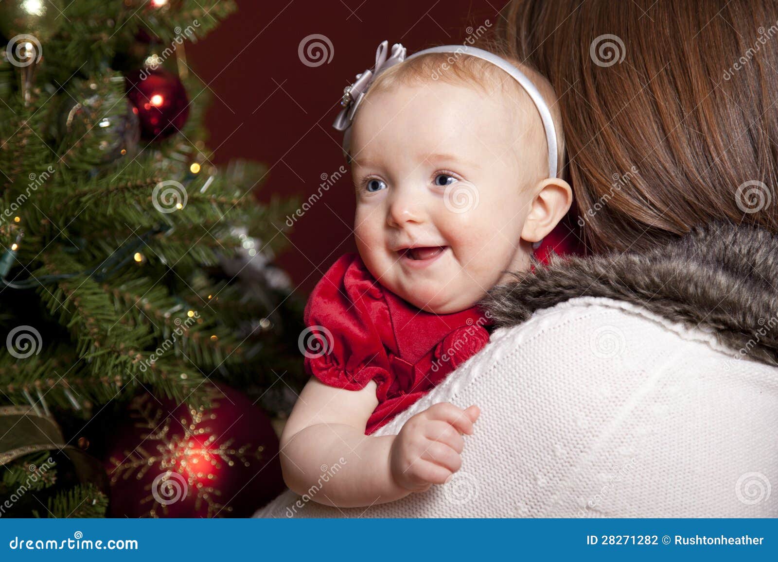 Christmas joy stock photo. Image of tree, mother, season 28271282