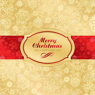 Christmas Label Background (vector) Stock Vector - Illustration of ...